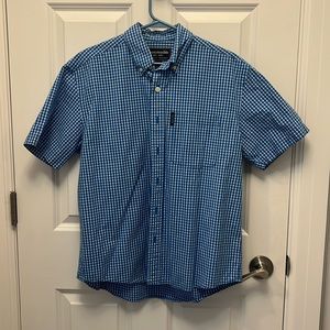 Abercrombie kids short sleeve button down- boys L